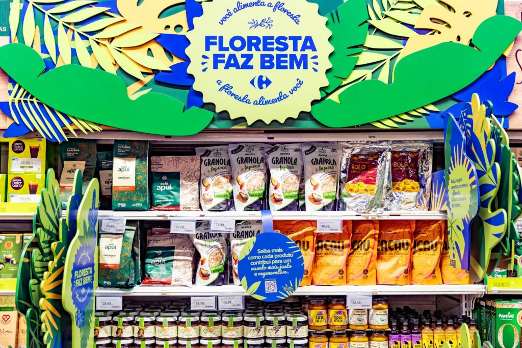 Carrefour lança gôndola dedicada a produtos de comunidades tradicionais da Amazônia