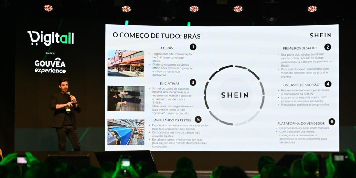 Shein e Shopee destacam "nacionalização" das operações no Brasil no 1° dia do Digitail