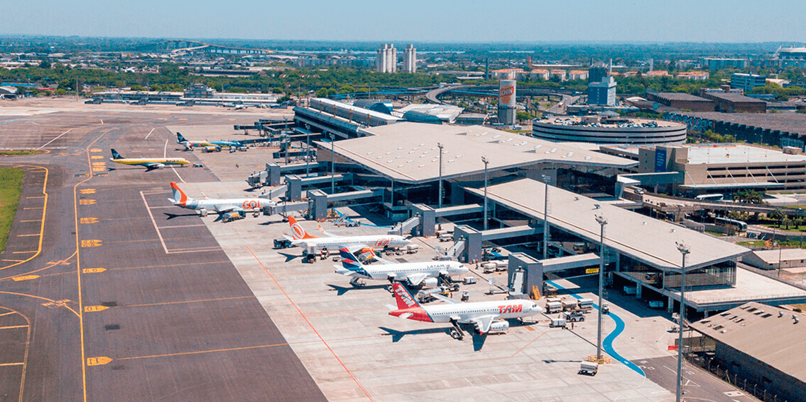 Aeroporto Internacional de Porto Alegre está sem data de reabertura