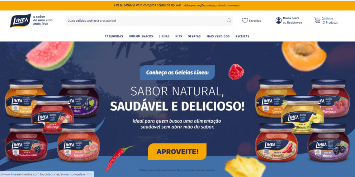 Com novo e-commerce, Linea prevê aumentar faturamento em 10%