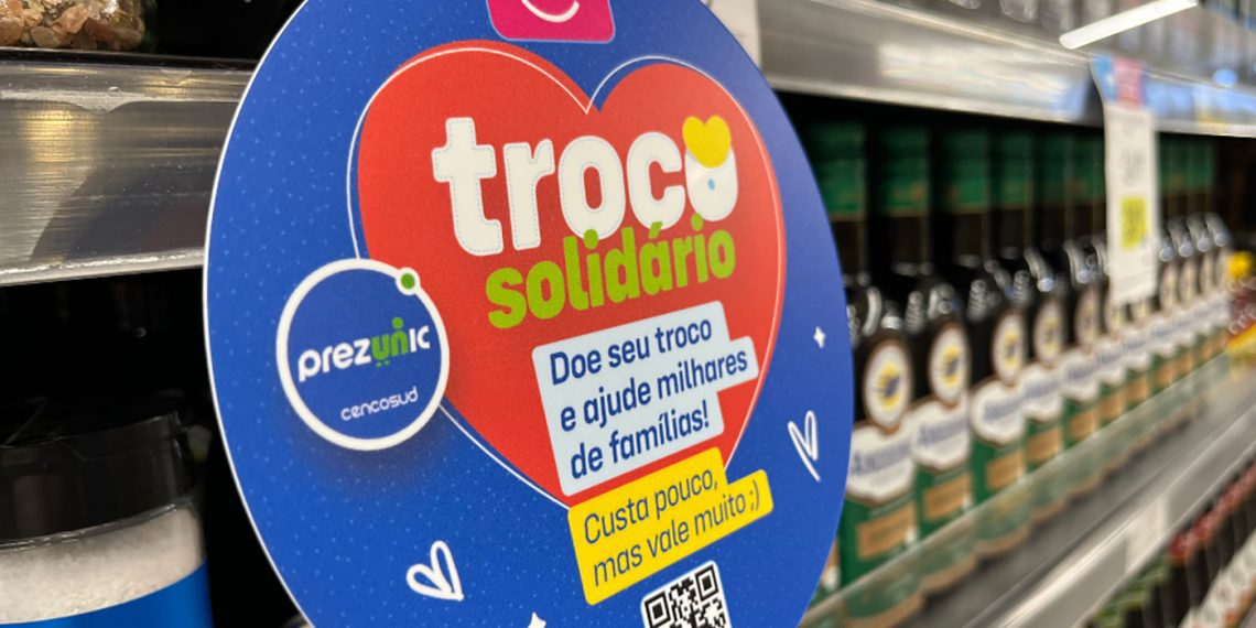 Cencosud lança edital para selecionar parceiros do Troco Solidário