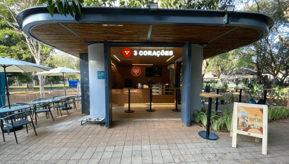 3 Corações inaugura cafeteria exclusiva no Parque Ibirapuera, que tem até menu para pets