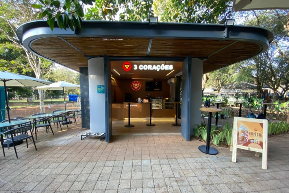 3 Corações inaugura cafeteria exclusiva no Parque Ibirapuera, que tem até menu para pets