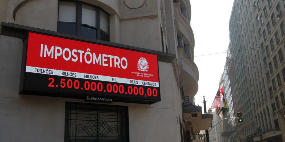 Impostômetro registra R$ 2,5 trilhões em impostos