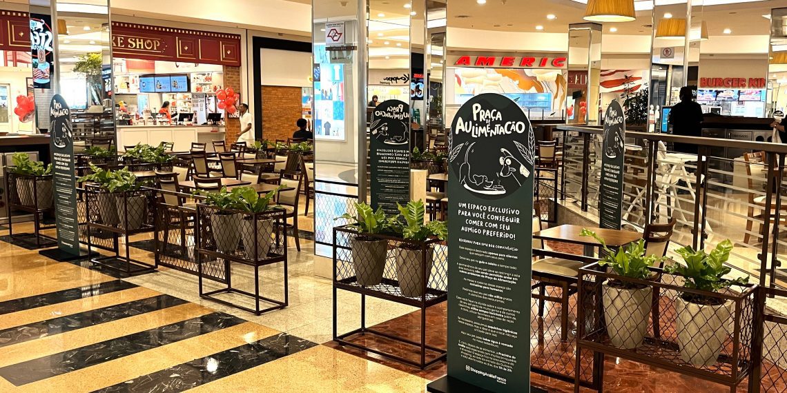 Shopping Anália Franco lança praça de alimentação pet