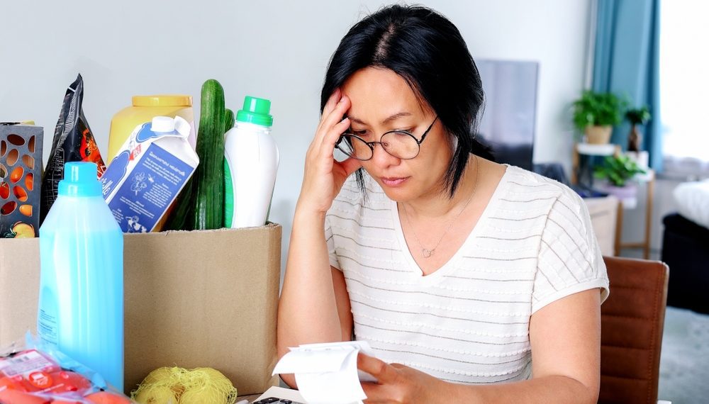 Seis em cada dez consumidores dizem que os gastos com alimentação são os mais pesados