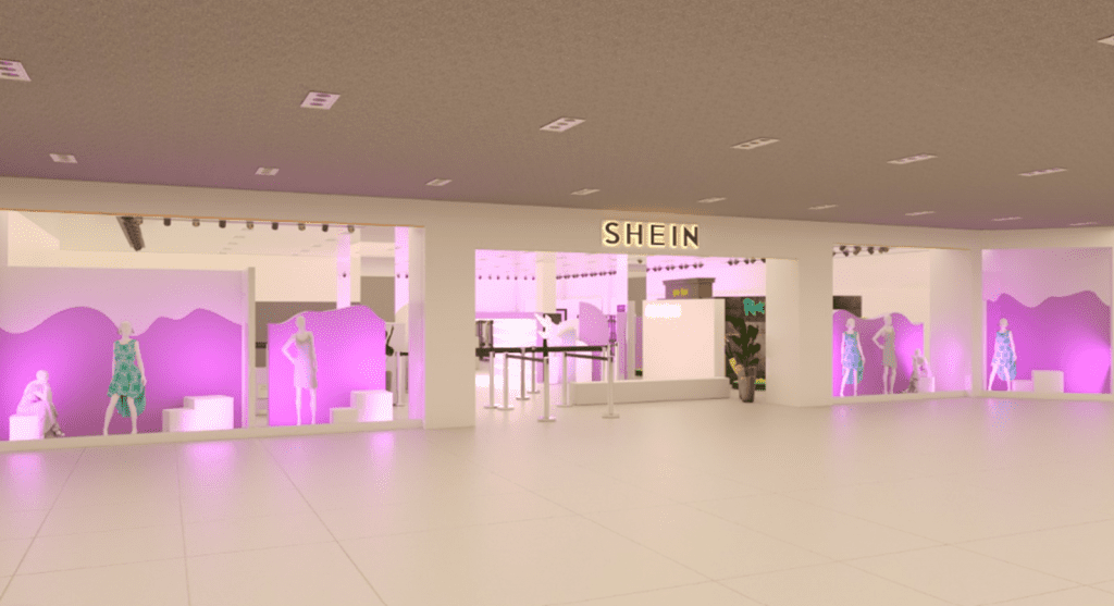 Shein inaugura loja temporária em shopping na zona oeste do Rio