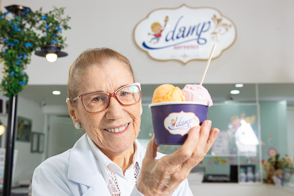 Morre Dona Dalmira, fundadora da Damp, tradicional sorveteria de de São Paulo