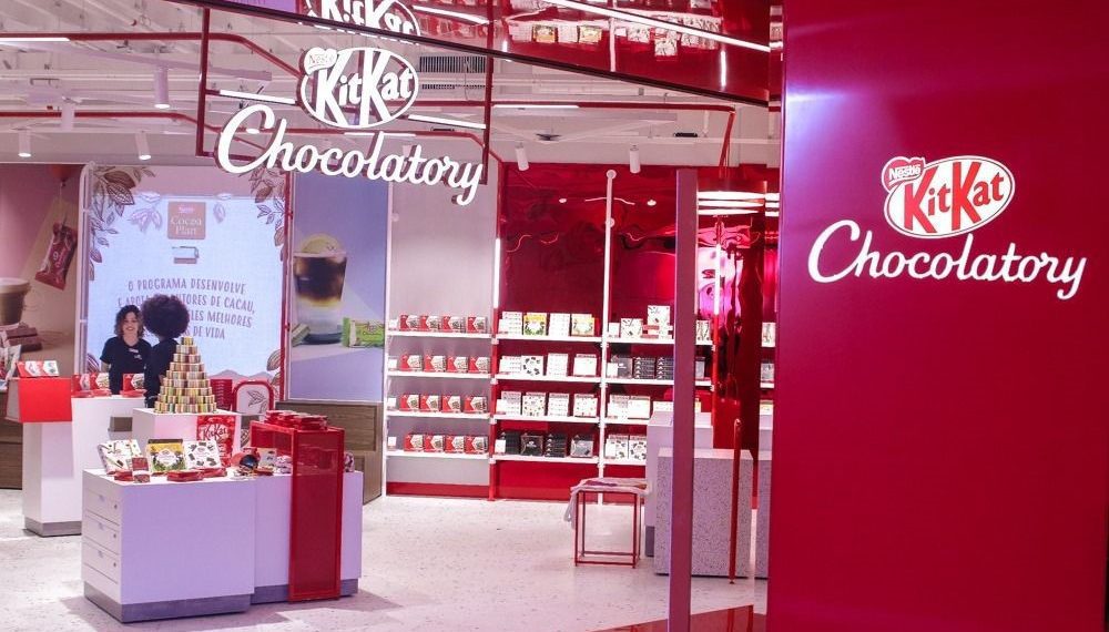 Nestlé encerra operação das lojas KitKat Chocolatory no Brasil