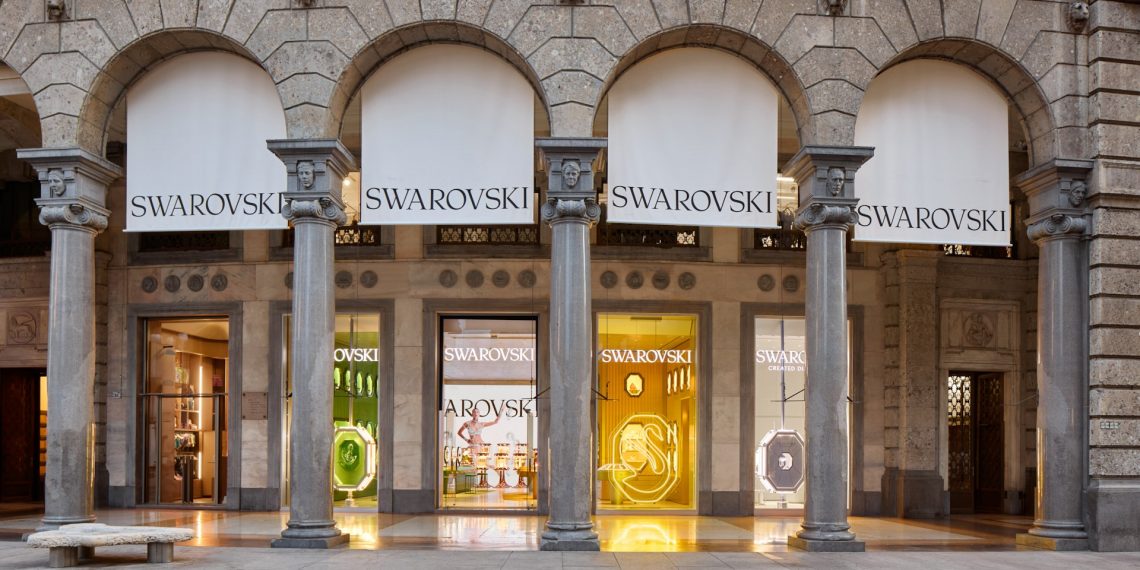 Flagship da Swarovski em Milão lidera experiência da marca na Europa