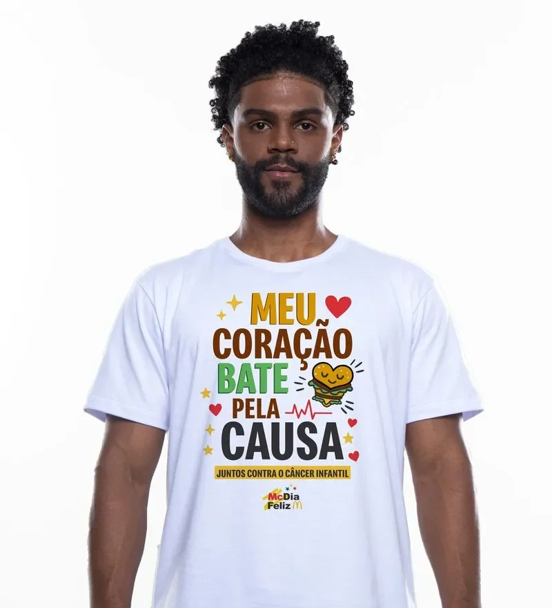 Estampa exclusiva para a campanha McDia Feliz 2025