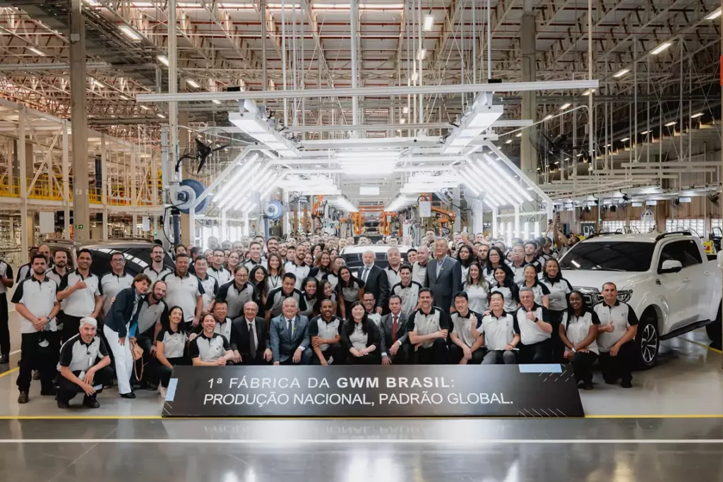 GWM inaugura fábrica no interior de SP e já fala em produzir 300 mil carros