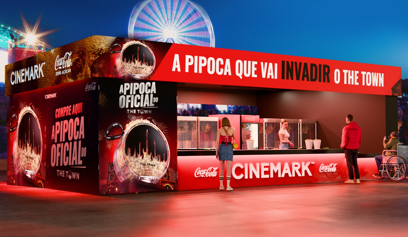 The Town vira palco de ativações de grandes marcas para os fãs de música