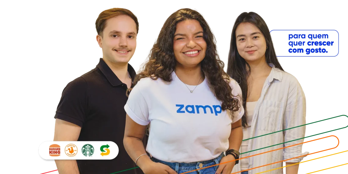 Zamp, dona de Burger King e Starbucks, abre programa de estágio 2026