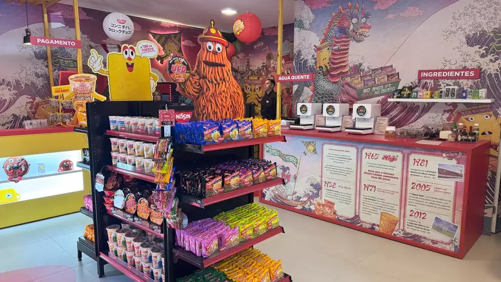 Miojolândia: Nissin abre pop-up store no bairro da Liberdade, em São Paulo