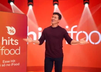 Rodrigo Faro e seus hits estrelas campanha do Hits iFood