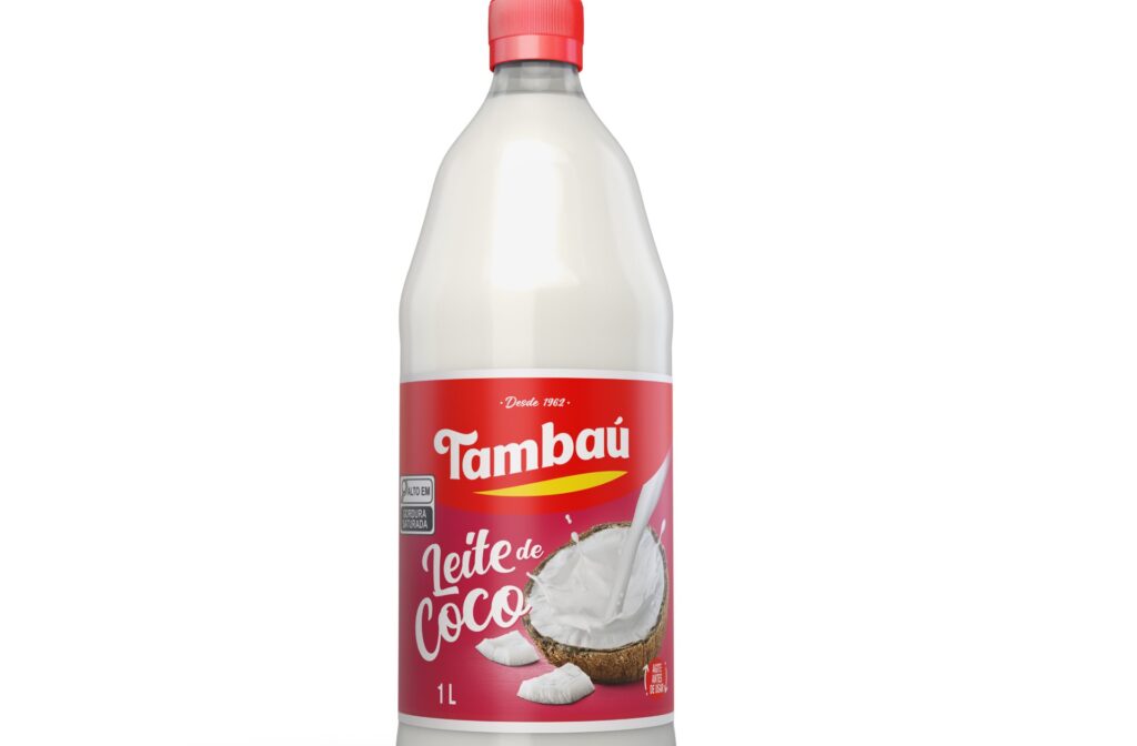 Tambaú lança Leite de Coco de 1 litro na embalagem pet