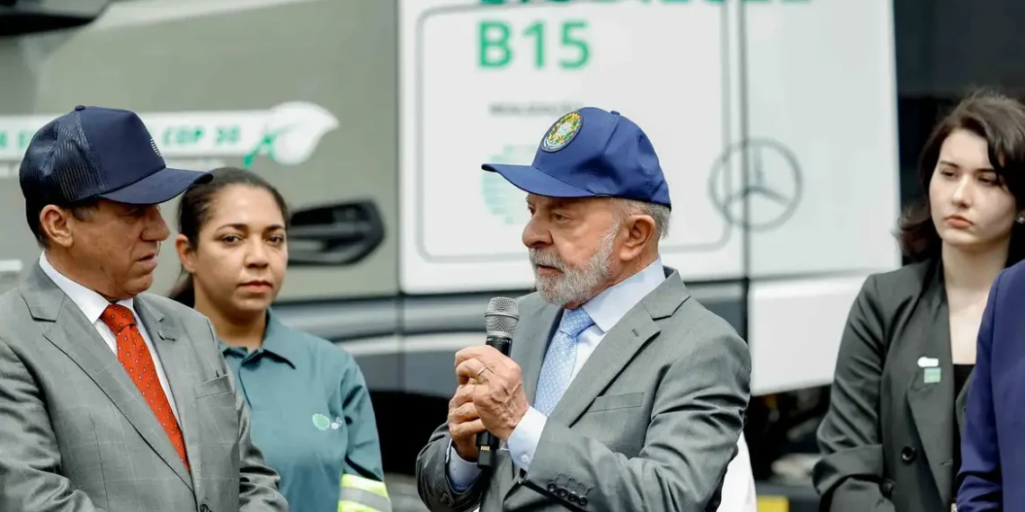 Lula propõe colocar biocombustíveis na pauta exportadora do Brasil