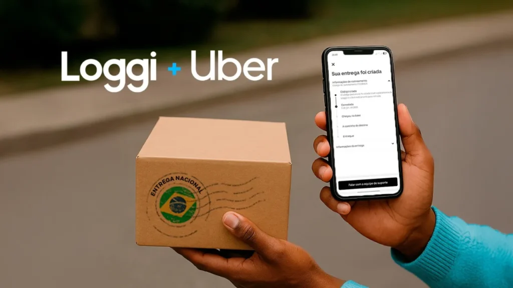 Uber e Loggi anunciam a expansão do serviço integrado para seis novas cidades no Brasil