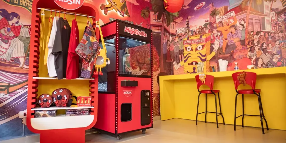 Pop-up “Miojolândia”, da Nissin, seguirá aberta até o fim do ano em São Paulo