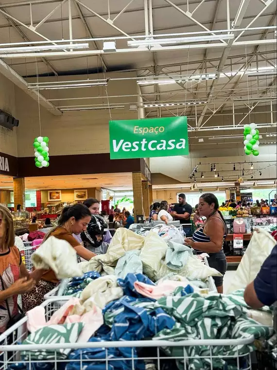 Vestcasa aposta em expansão com lojas temporárias e parcerias com supermercados