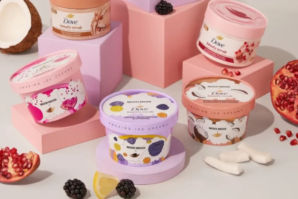 Dove e Mooi Mooi distribuem mil sorvetes gratuitos em São Paulo para celebrar parceria