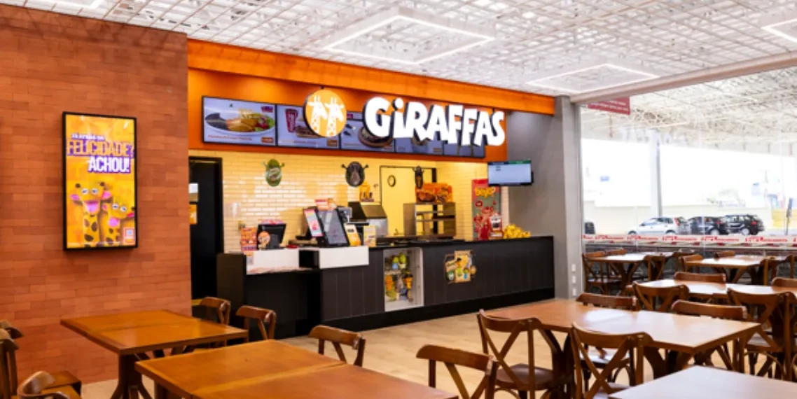 Giraffas amplia presença no Estado de São Paulo com duas novas lojas
