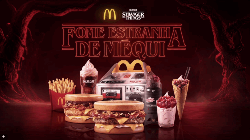 McDonald’s lança linha de lanches inspirados em Stranger Things