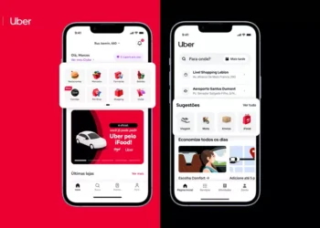 iFood e Uber começam a oferecer serviços integrados em Belo Horizonte