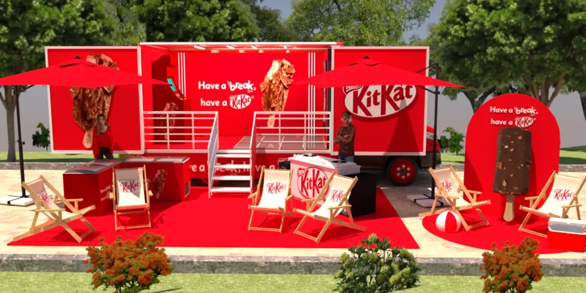 KitKat leva experiência itinerante às ruas de São Paulo
