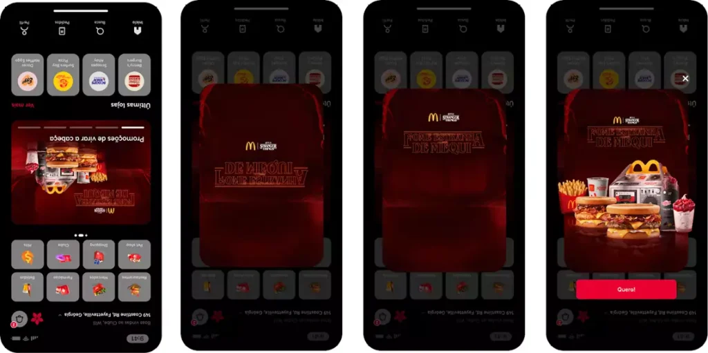 iFood lança delivery oficial dos produtos do McDonald's para estreia de Stranger Things