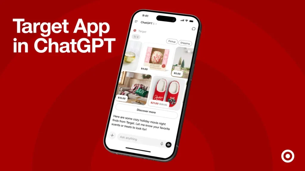 Target lança experiência de compras dentro do ChatGPT