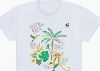 WWF-Brasil lança online com camisetas inspirados na natureza brasileira