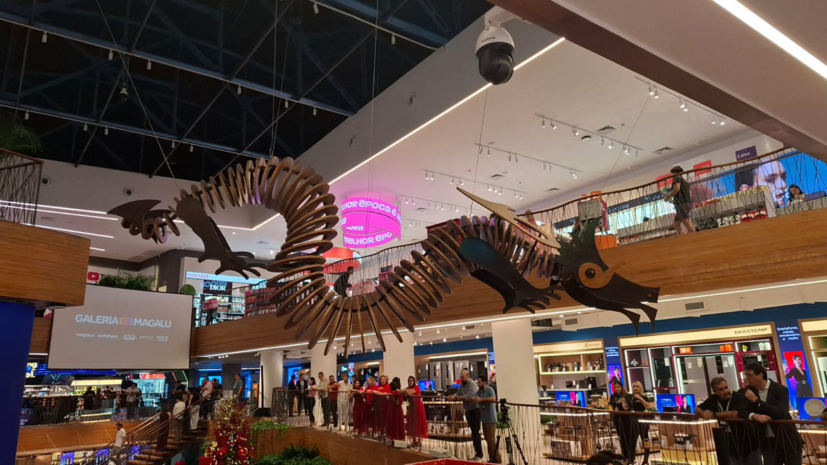 Galeria Magalu encanta mesclando nostalgia, cultura e tecnologia
