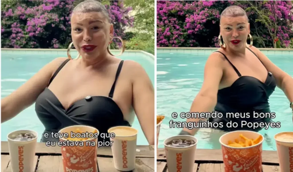 Popeyes convida Luisa Marilac para nova campanha e alfineta KFC