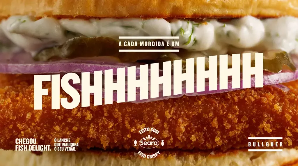 Bullguer faz parceria com a Seara para lançamento do Fish Crispy