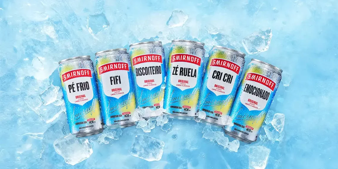 Zé Ruela, Emocionado, Pé Frio: Smirnoff Ice lança latas que dizem "verdades"