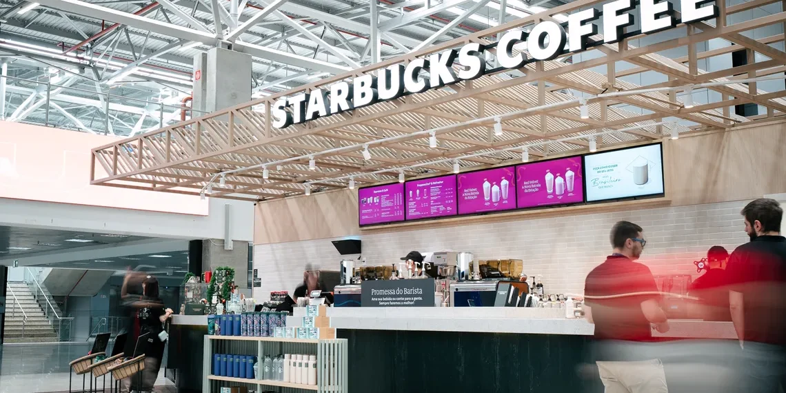 Starbucks retoma expansão no Brasil com 30 novas unidades