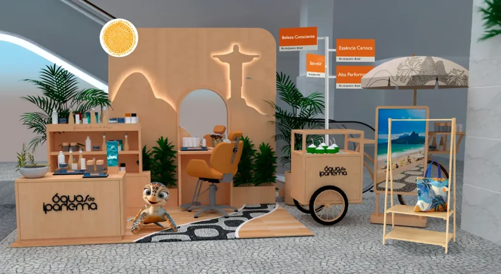 Águas de Ipanema inaugura seu primeiro quiosque com serviços de estética e massagem