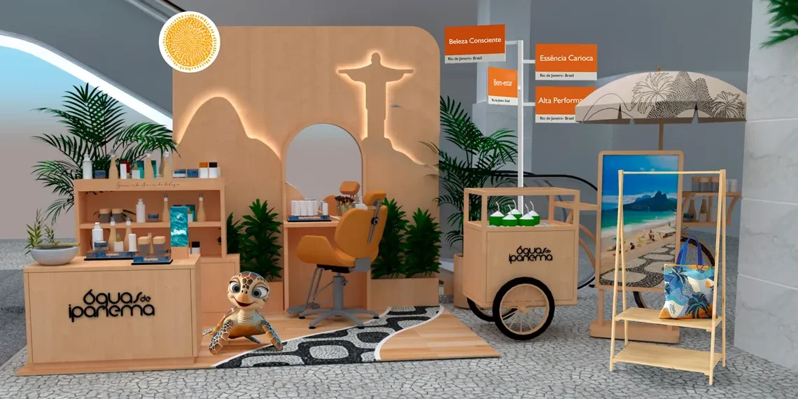Águas de Ipanema inaugura seu primeiro quiosque com serviços de estética e massagem
