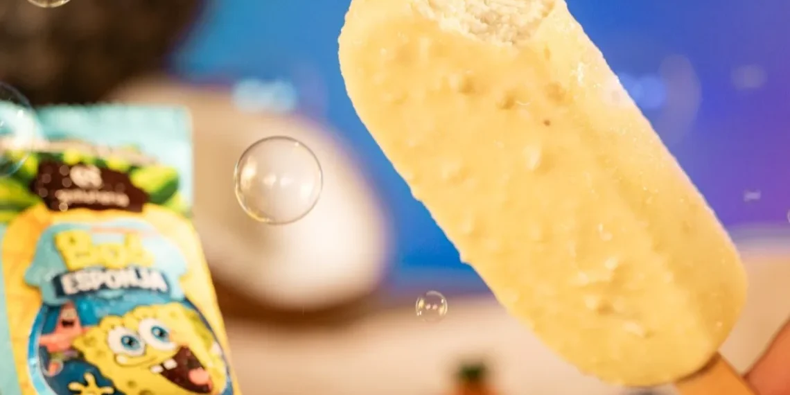 Cacau Show lança campanha de verão com gelato do Bob Esponja