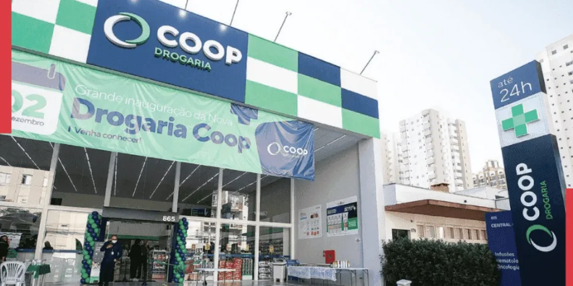 Coop implanta escala 5x2 em todas as suas drogarias