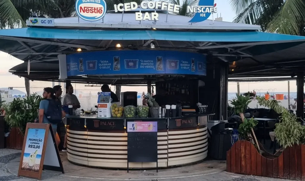 Nescafé transforma a orla de Copacabana em plataforma de experiências