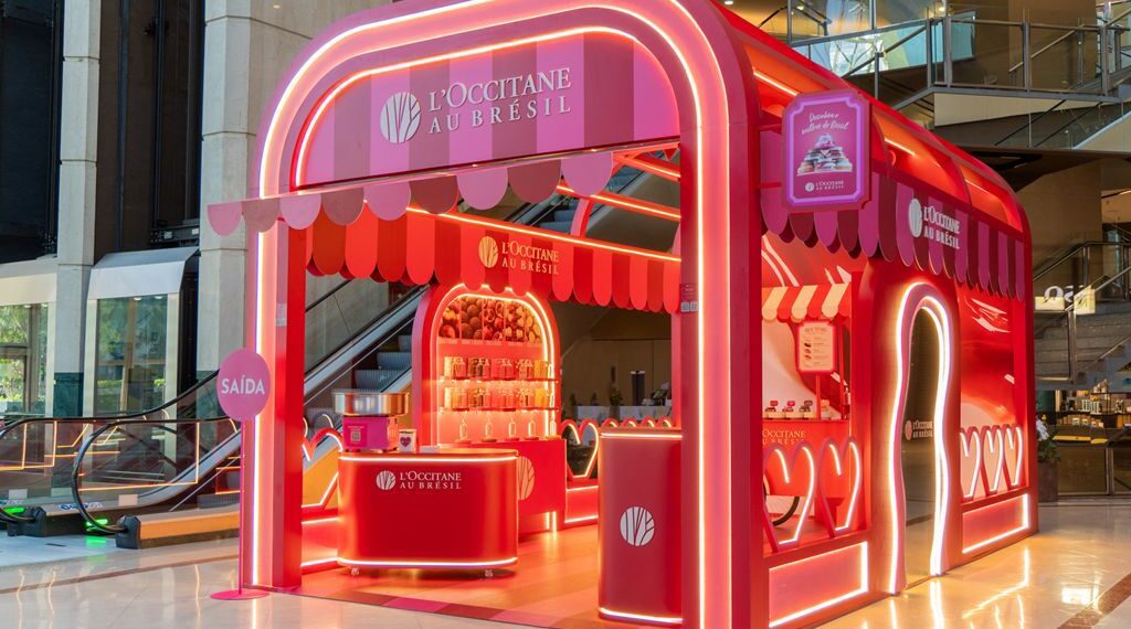 L’Occitane au Brésil oferece prêmios e experiências em pop-up no Shopping Eldorado