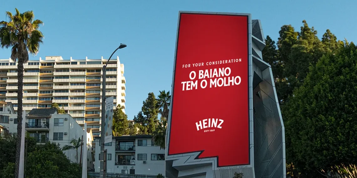 Heinz usa a frase “O baiano tem o molho”, ligada a Wagner Moura, em campanha durante o Oscar
