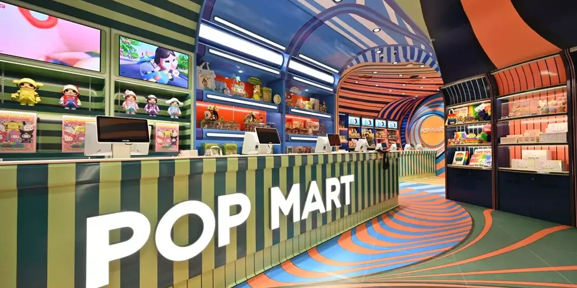 A loja da Pop Mart que transforma Labubu em atração turística