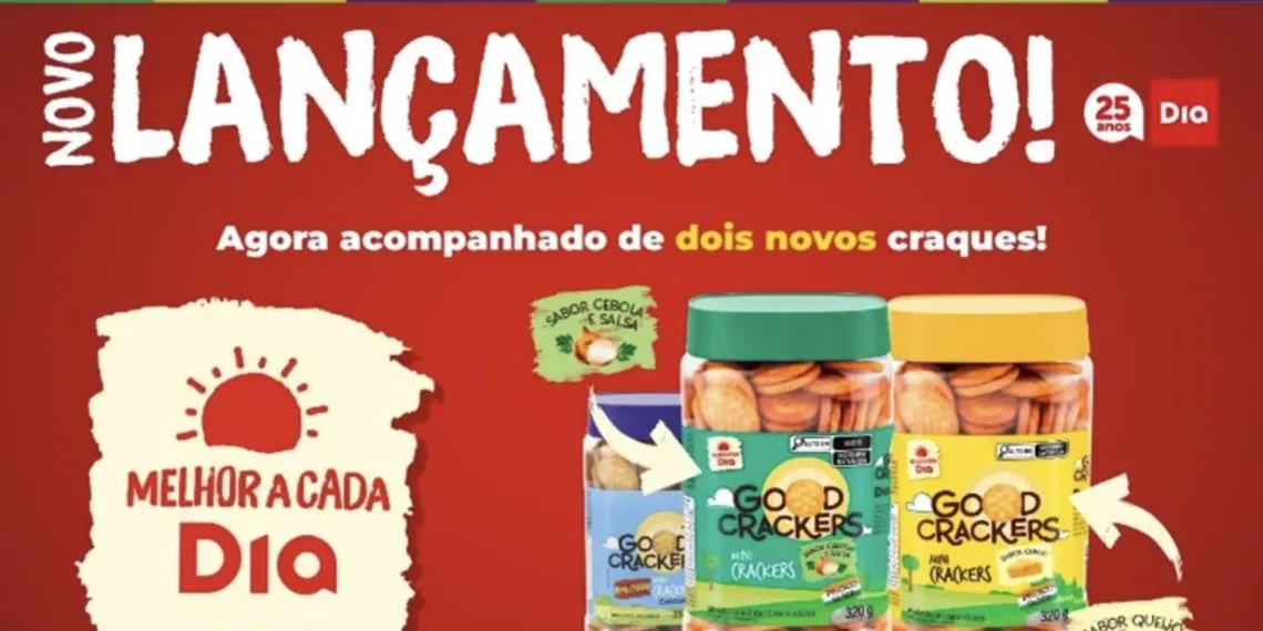 Dia Supermercados expande linha 'Melhor a Cada Dia' com novos snacks