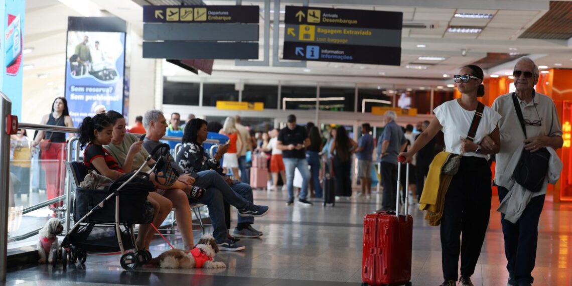 Transporte aéreo de passageiros cresce 7,7% no 1º trimestre