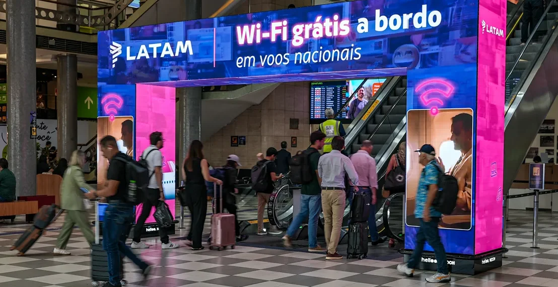 Neooh e Helloo assumem controle de 100% da mídia do Aeroporto de Congonhas
