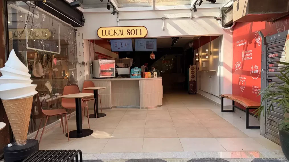 Luckau entra no mercado de sorvetes e abre flagship em São Paulo